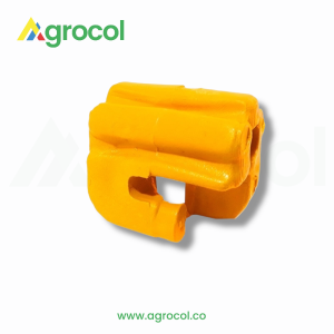 Aislador pivote Plano Amarillo X 100 unidades