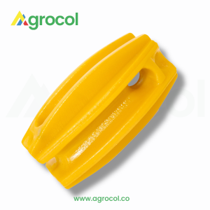 Aislador ovalado tipo Pera amarillo X 25 Unidades