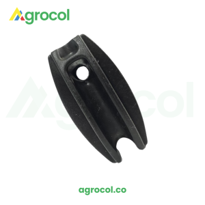 Aislador ovalado tipo pera negra X 25 Unidades