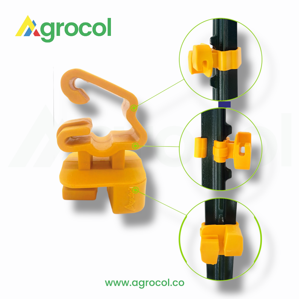 Aislador para poste metálico X 25 Unidades - Image 3