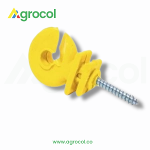 Aislador Tornillo amarillo X 50 Unidades