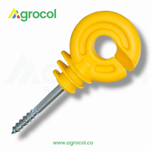Aislador Tornillo amarillo X 50 Unidades