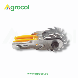 Tensor terminal con aislador amarillo X 10 unidades