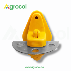 Recibidor de manigueta amarillo X 25 und