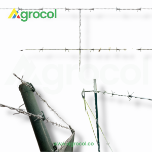 Alambre de púas calibre 14 X 500 mts