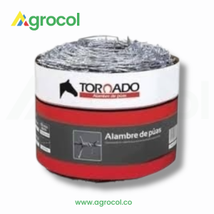 Alambre de púas calibre 14.5 X 350 mts