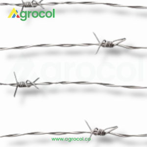 Alambre de púas calibre 12.5 X 200 mts