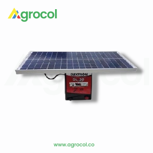 Impulsor con panel solar 30 km ( 80 hectáreas ) marca electrón