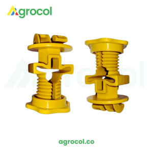 Aislador para poste metálico X 40 Unidades